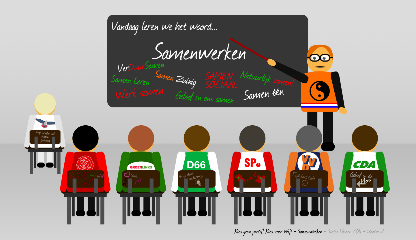 Kies geen Partij! Kies voor Wij! - Politiek Samenwerken